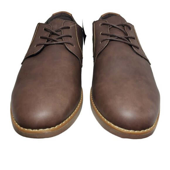London Fog Mens Bradford 2 Brown Lace Up Derby Oxford Dress Shoes Sz 13 main image 6
